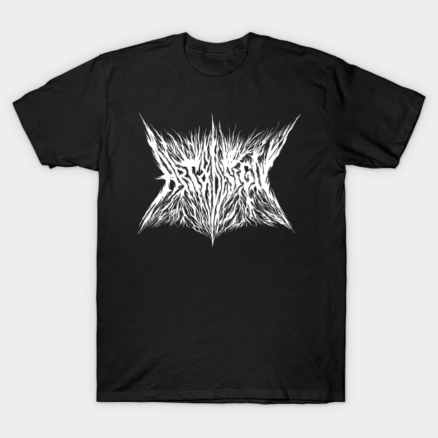 Black Metal Art & Design T-Shirt by dennis_schmickle